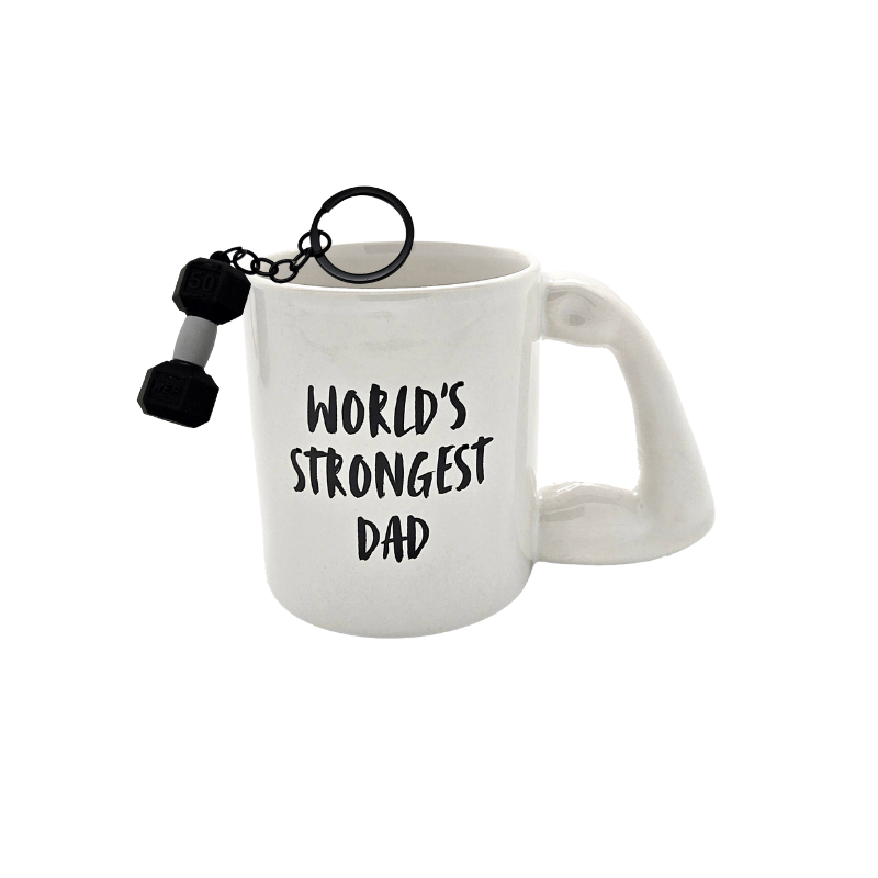 Muscle Mug & Keyring Set